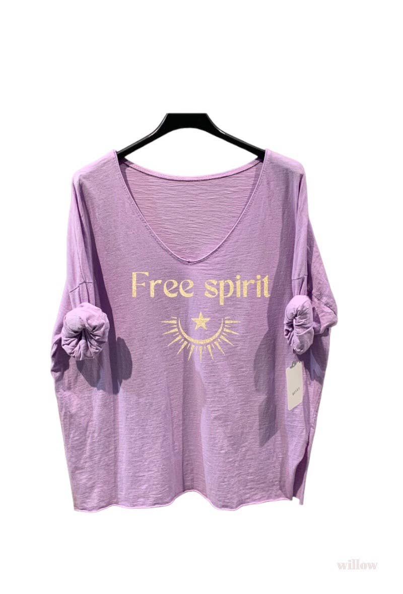 ONE SIZE Free spirit cotton top