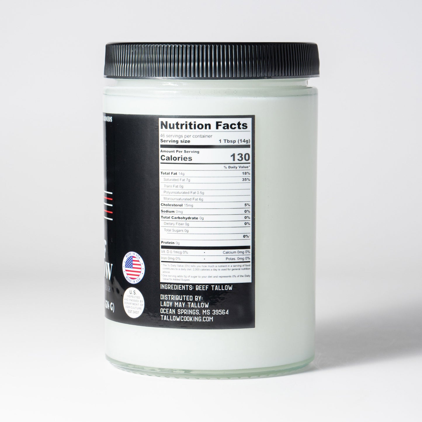 ONLINE EXCLUSIVE 22oz Premium Grass-Fed Beef Tallow | Restaurant-Proven Cooking Fat | Seed Oil-Free