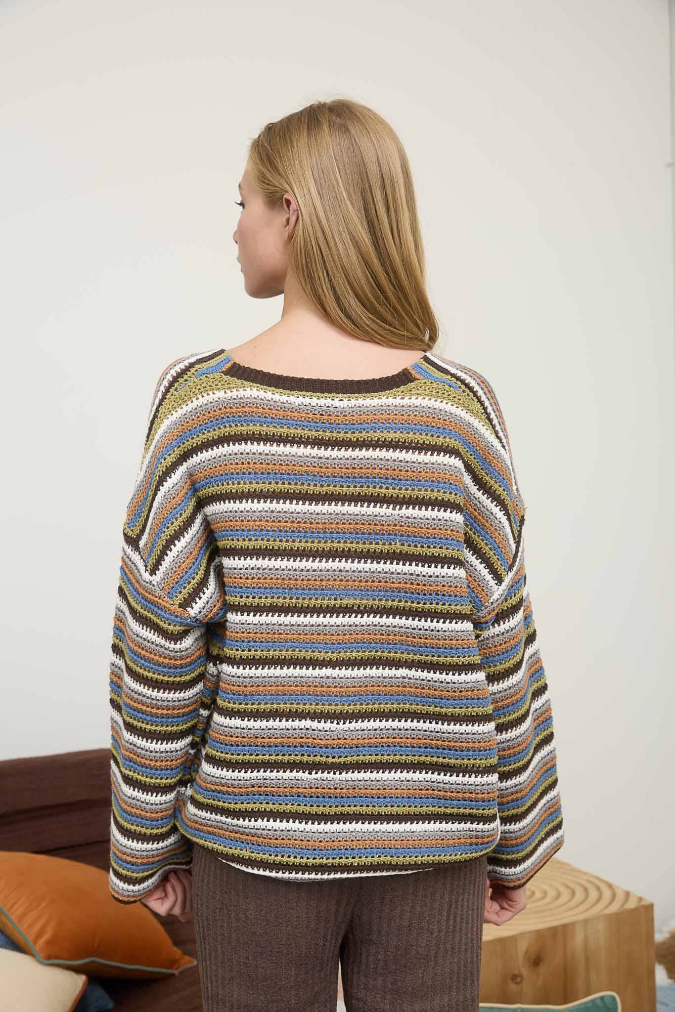 Molly v neck cardigan/top