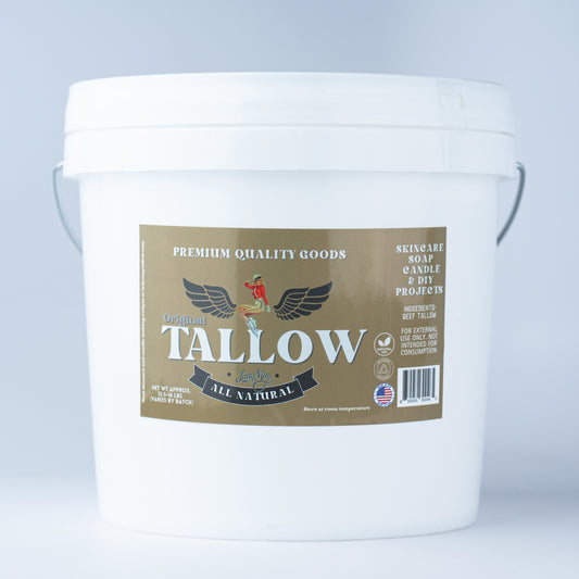 ONLINE EXCLUSIVE - Bulk Grass-Fed Beef Tallow for Soap, Skincare & Candles
