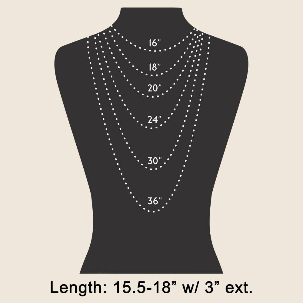 Assorted Sea Life Pearl And Stone Charms Layered Chain