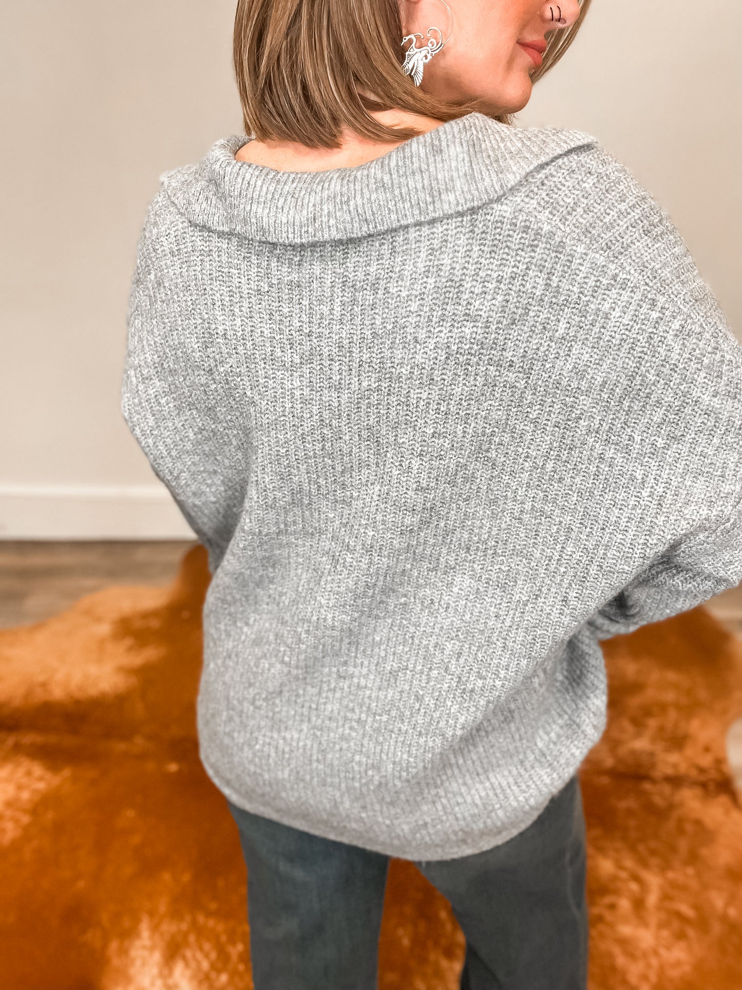 Wonderful Oversized knit pullover