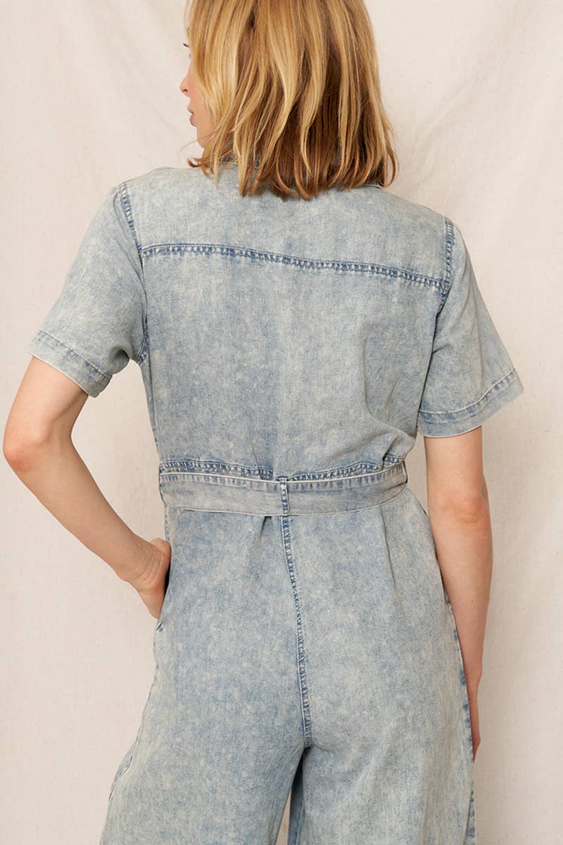 Hazel Denim Jumpsuit