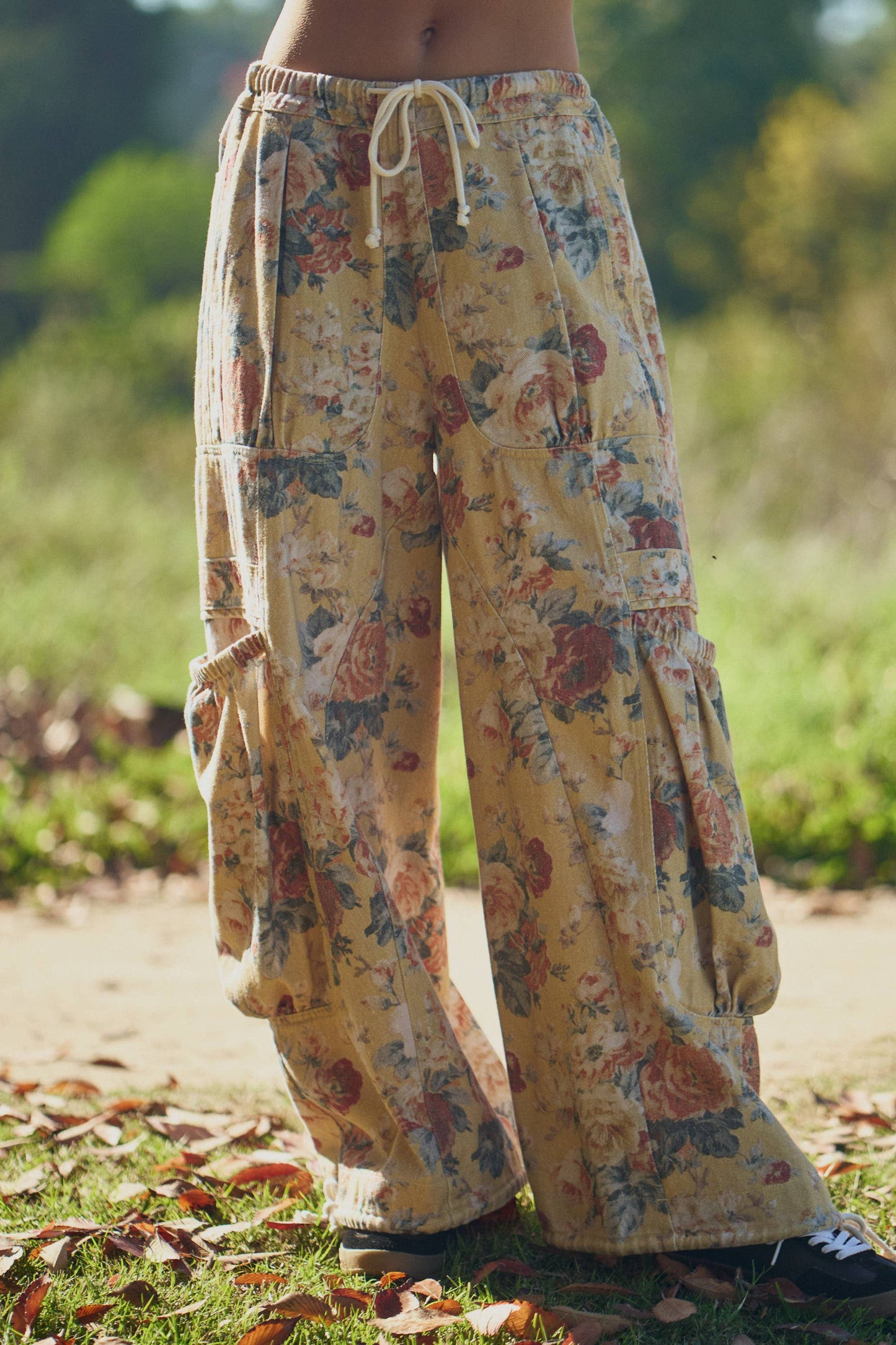 Margo floral print cargo pants
