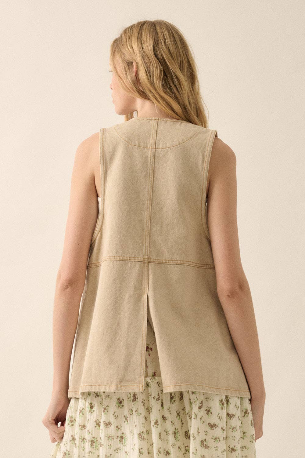 Tate Denim Vest