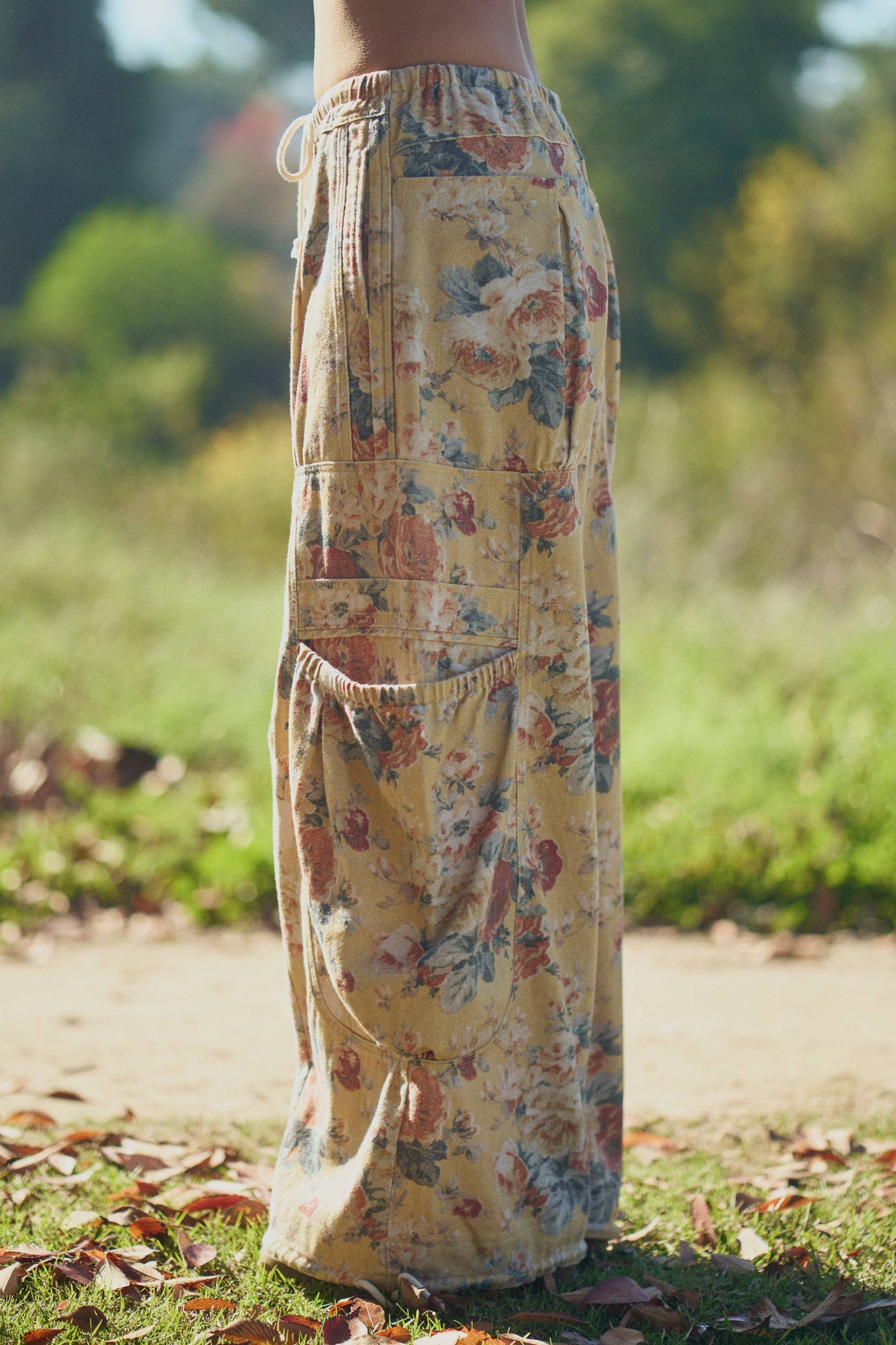 Margo floral print cargo pants