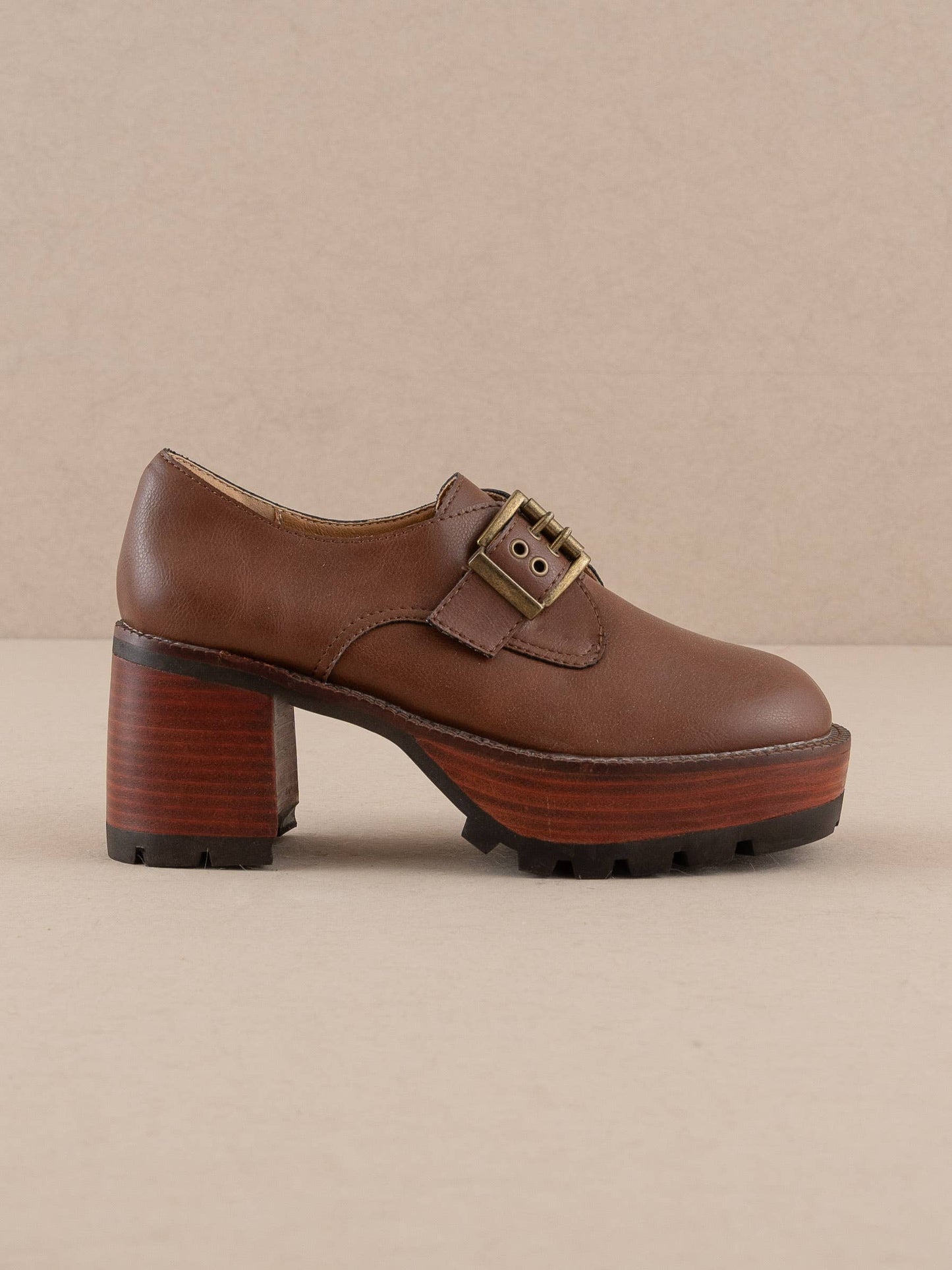 Oasis Society The Sarah | Buckled Platform Loafers