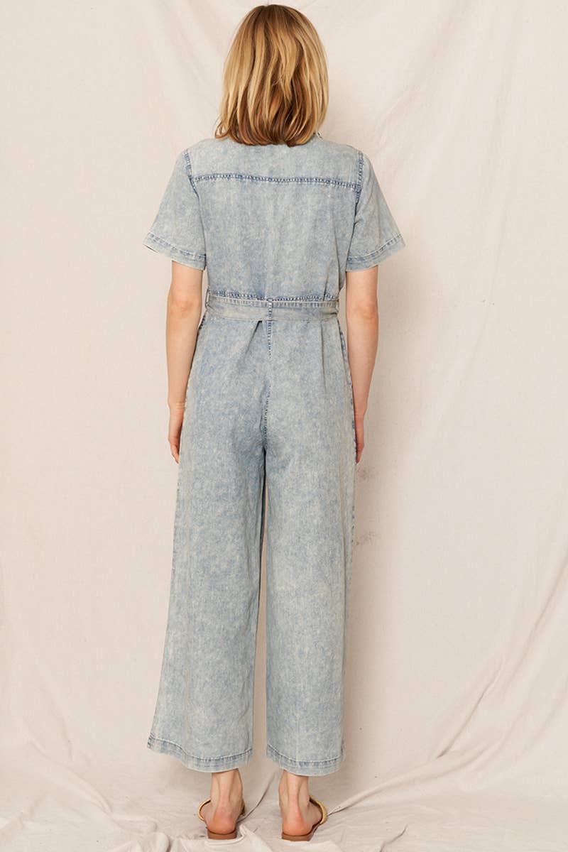 Hazel Denim Jumpsuit