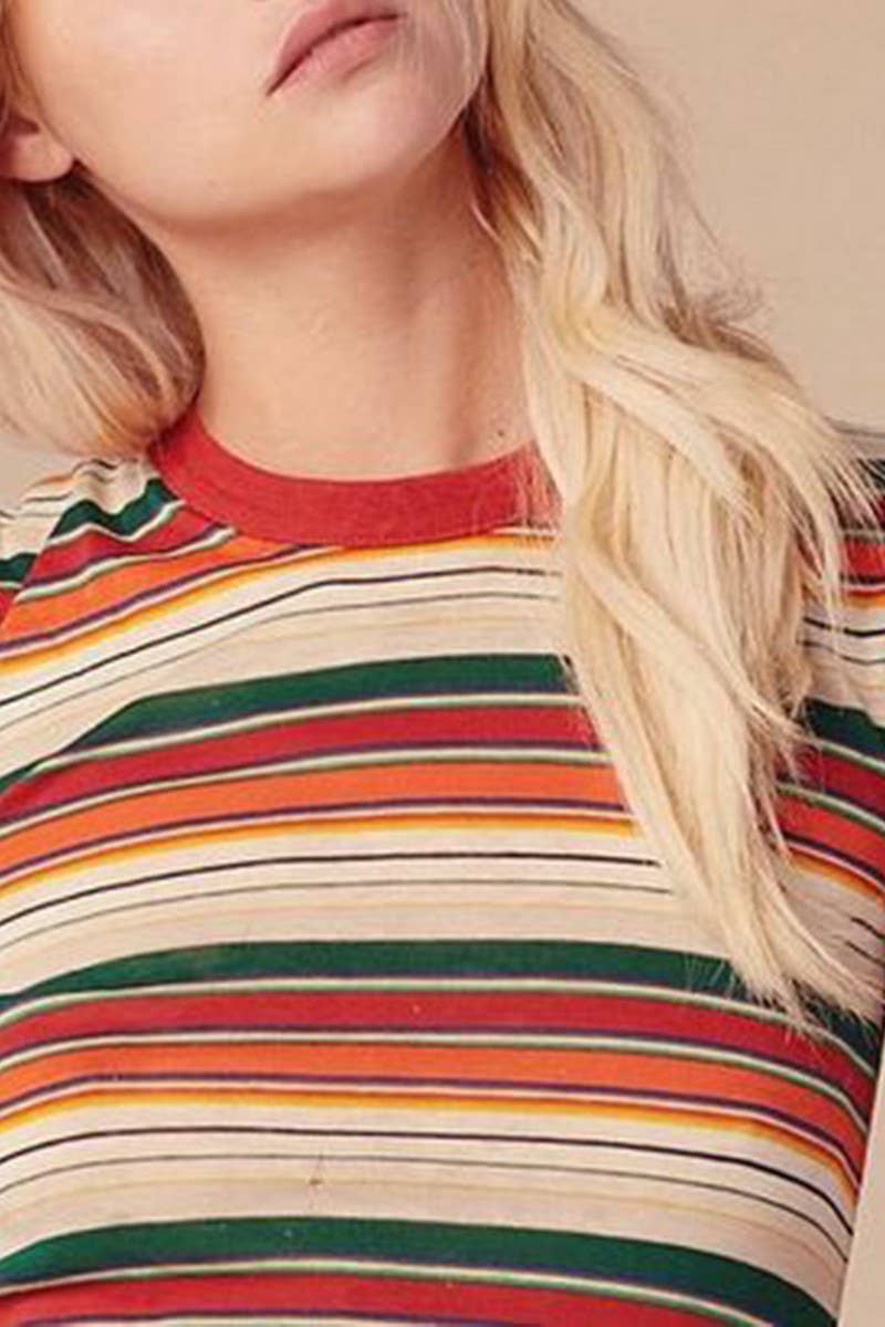 retro feels long sleeve crew neck shirt