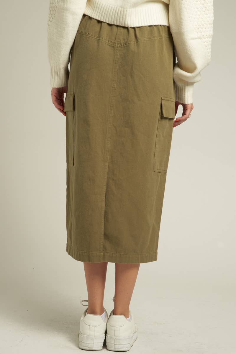 Riverside Cargo Midi Skirt