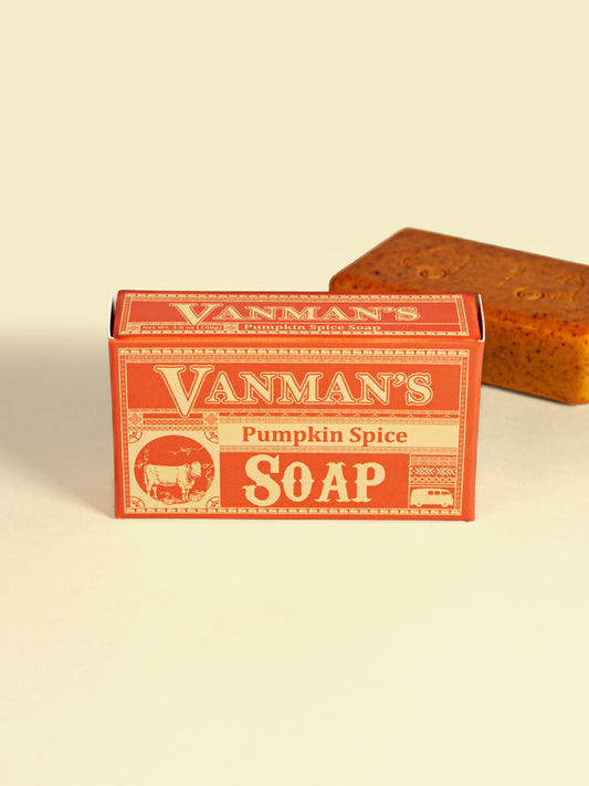 ONLINE EXCLUSIVE *Limited Run* VanMan's Pumpkin Spice Soap