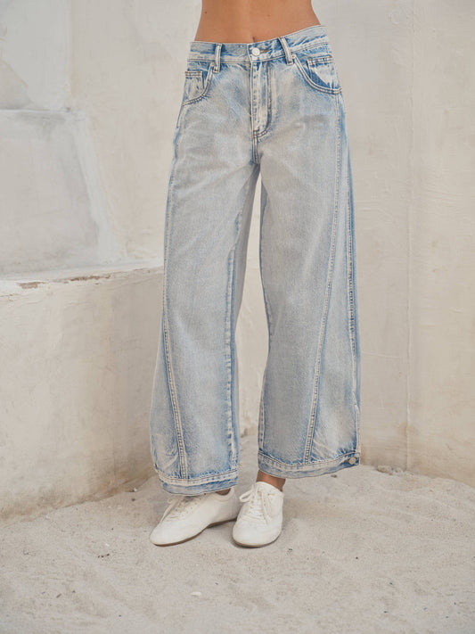 Roma vinatge washed jeans