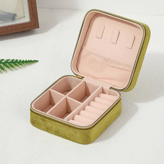 Plush Jewelry Box for Travel