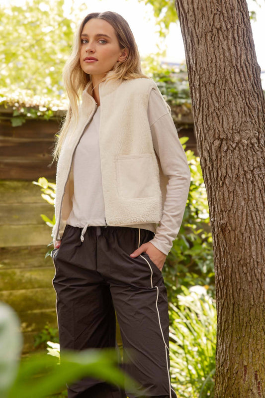 Maggie fleece vest