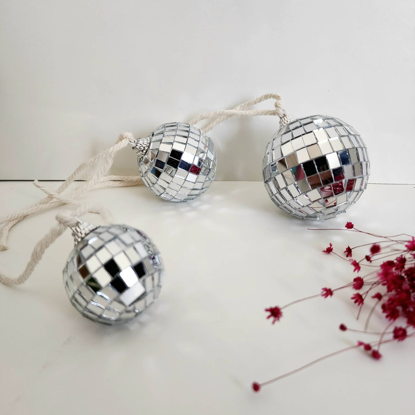 Disco Ball Hanging Car Charms