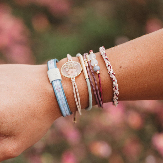 "Bloom" Hair Tie Bracelets