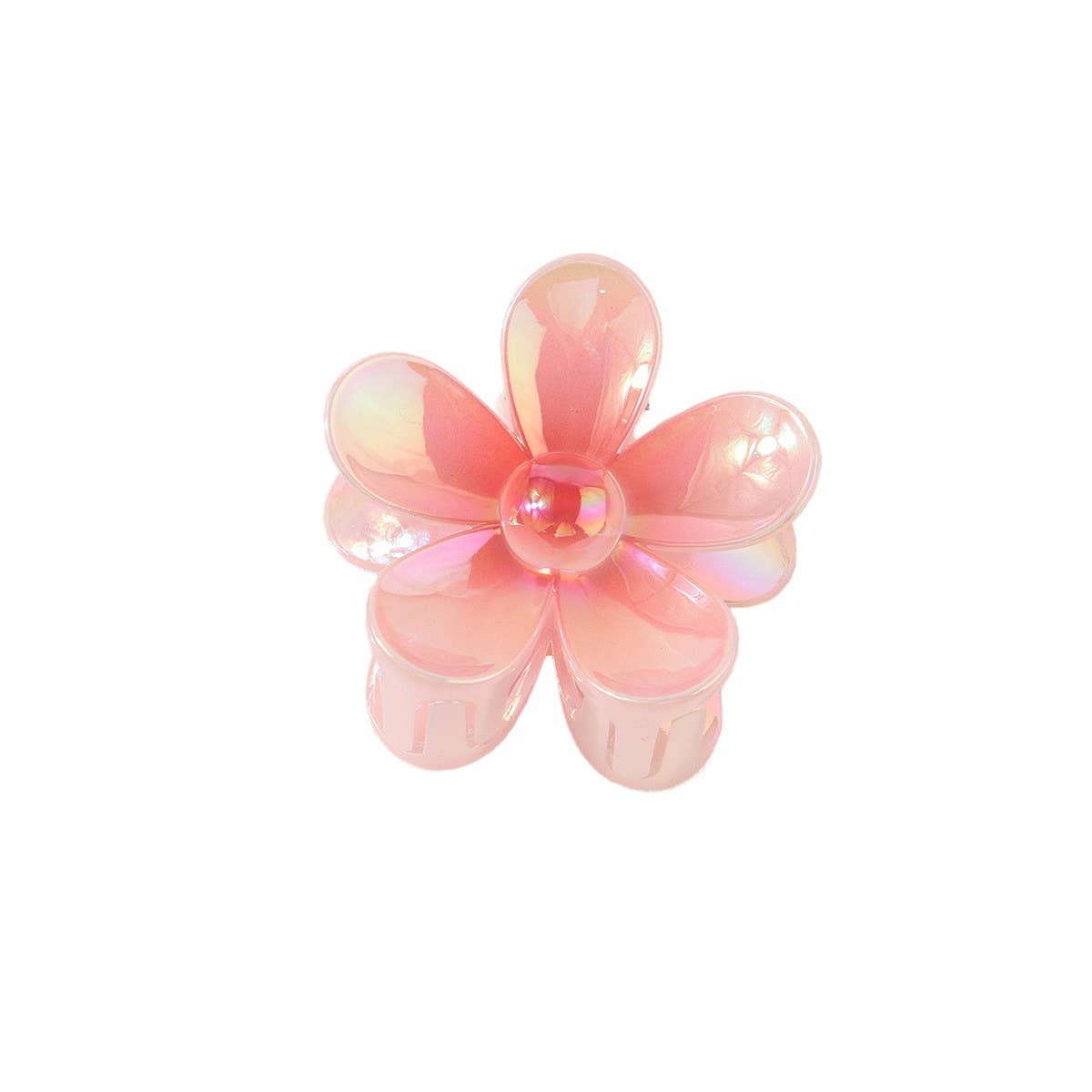 COLORFUL FLOWER HAIR CLAW CLIP