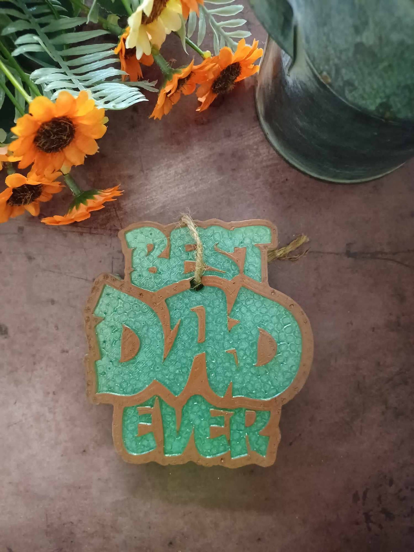 Best Dad Ever car Freshie