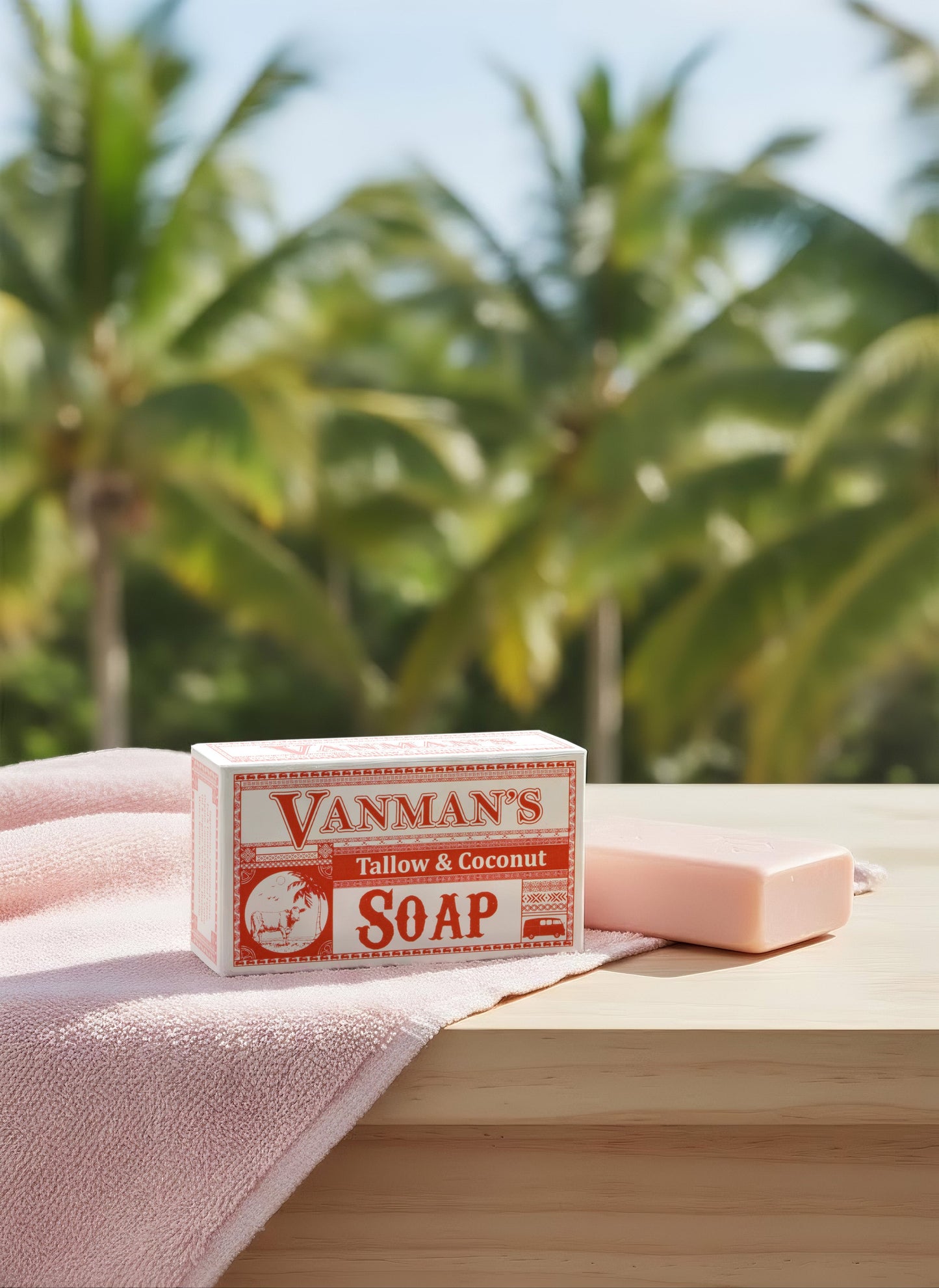 ONLINE EXCLUSIVE VanMan's Tallow & Coconut Soap