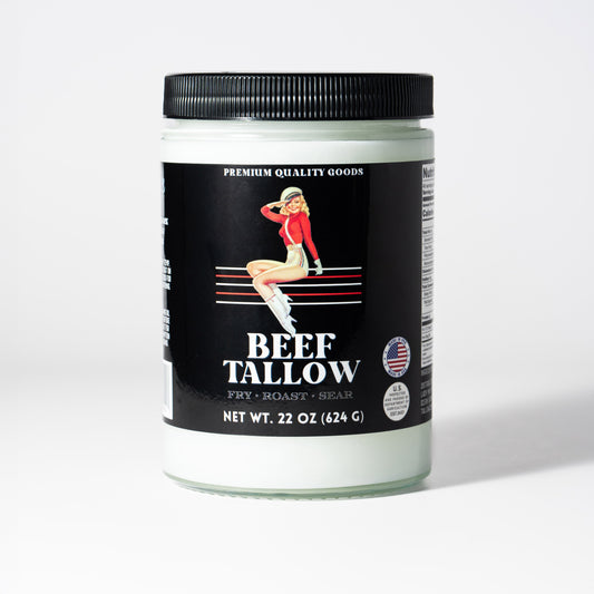 ONLINE EXCLUSIVE 22oz Premium Grass-Fed Beef Tallow | Restaurant-Proven Cooking Fat | Seed Oil-Free