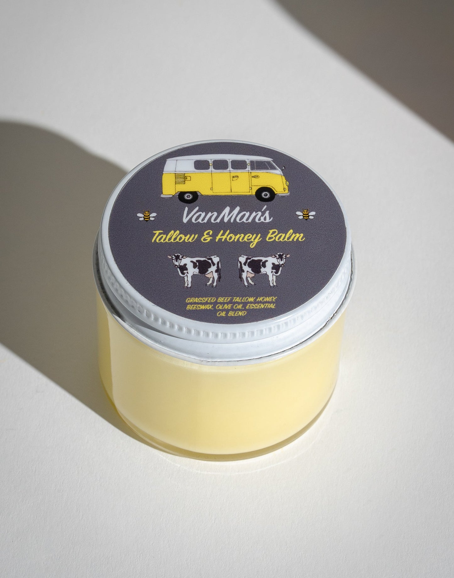 ONLINE EXCLUSIVE VanMan's Tallow & Honey Face Balm - Classic