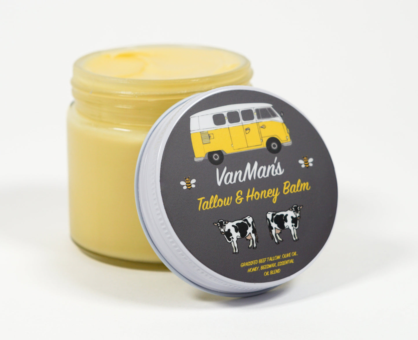 ONLINE EXCLUSIVE VanMan's Tallow & Honey Face Balm - Classic