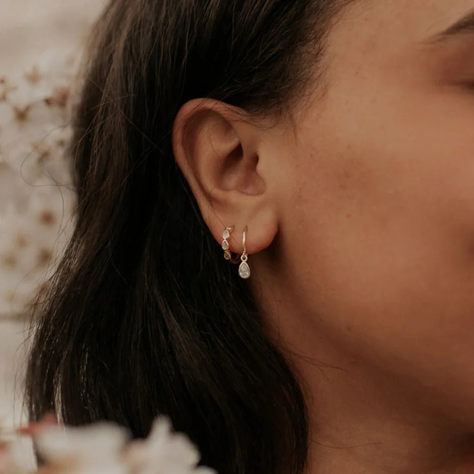 ONLINE EXCLUSIVE May Raindrop Hoops