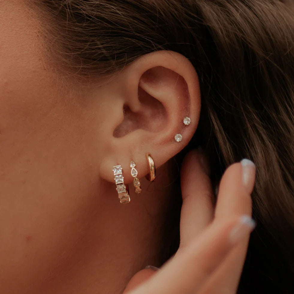 ONLINE EXCLUSIVE May Raindrop Hoops