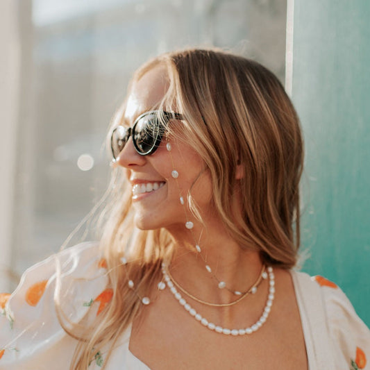 ONLINE EXCLUSIVE Pearl Sunglasses Chain