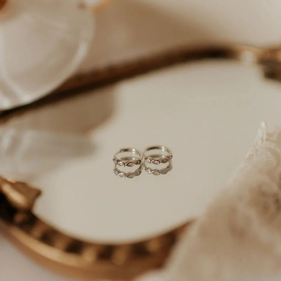ONLINE EXCLUSIVE May Raindrop Hoops