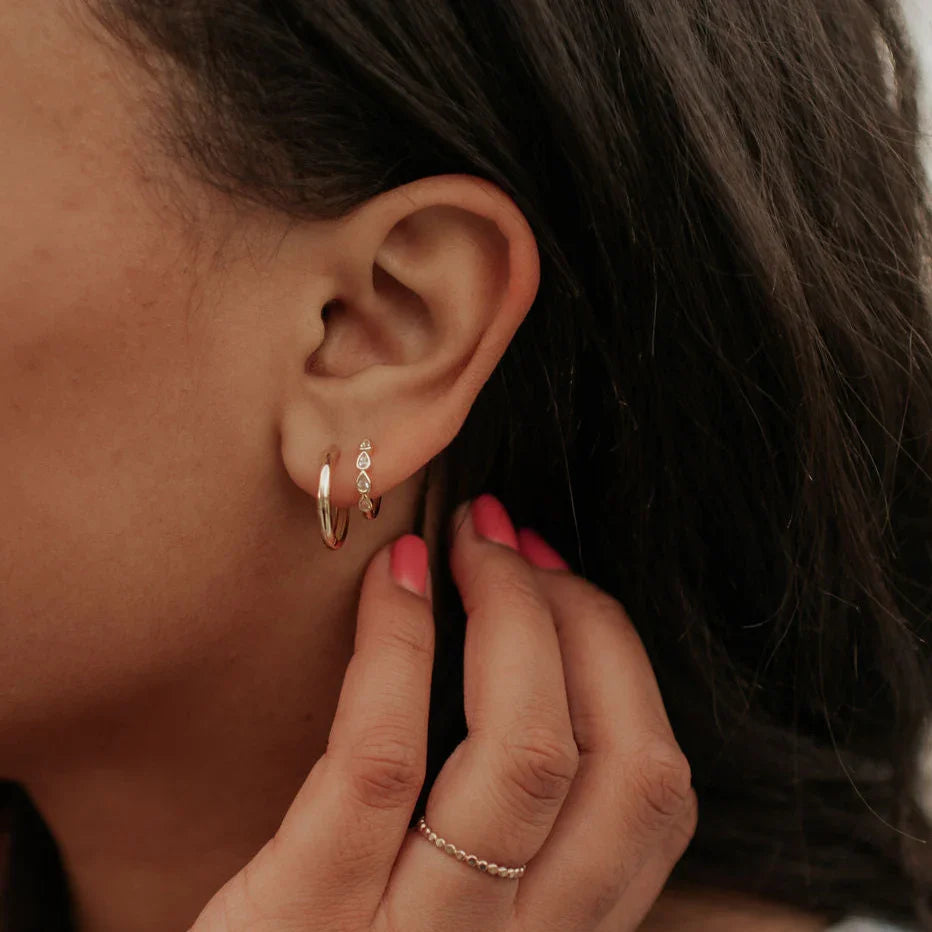 ONLINE EXCLUSIVE May Raindrop Hoops