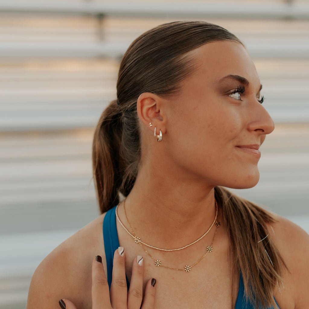 ONLINE EXCLUSIVE - Grace pearl hoops