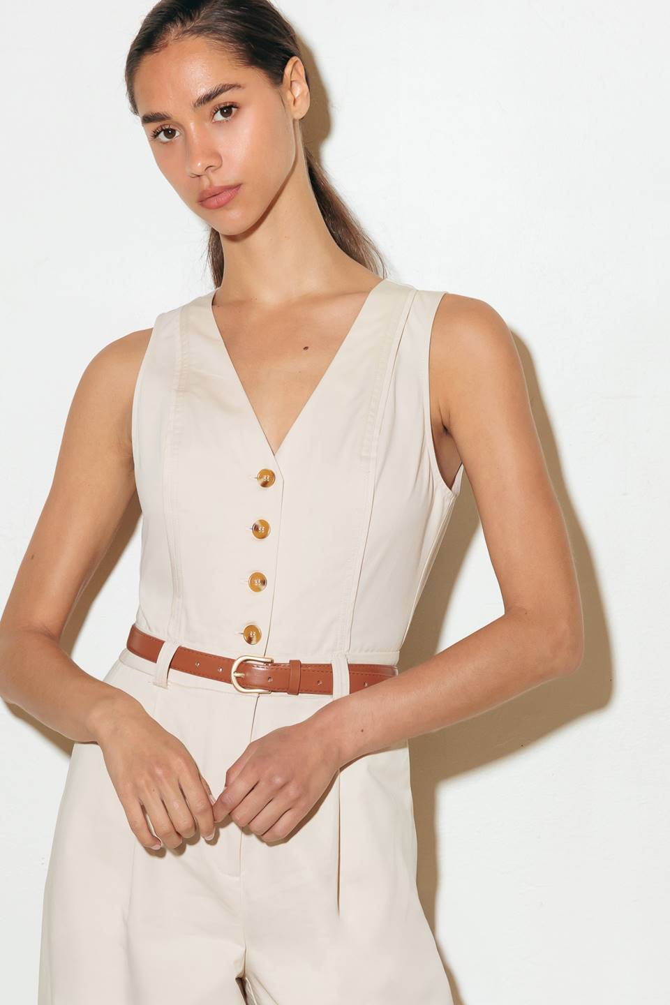 ONLINE EXCLUSIVE - Everyday essential woven jumpsuit