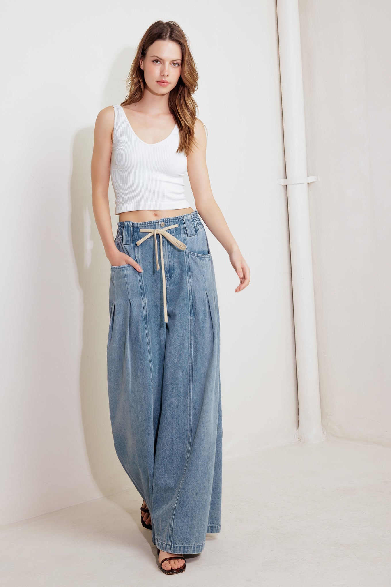 ONLINE EXCLUSIVE - Calm & collected denim pants