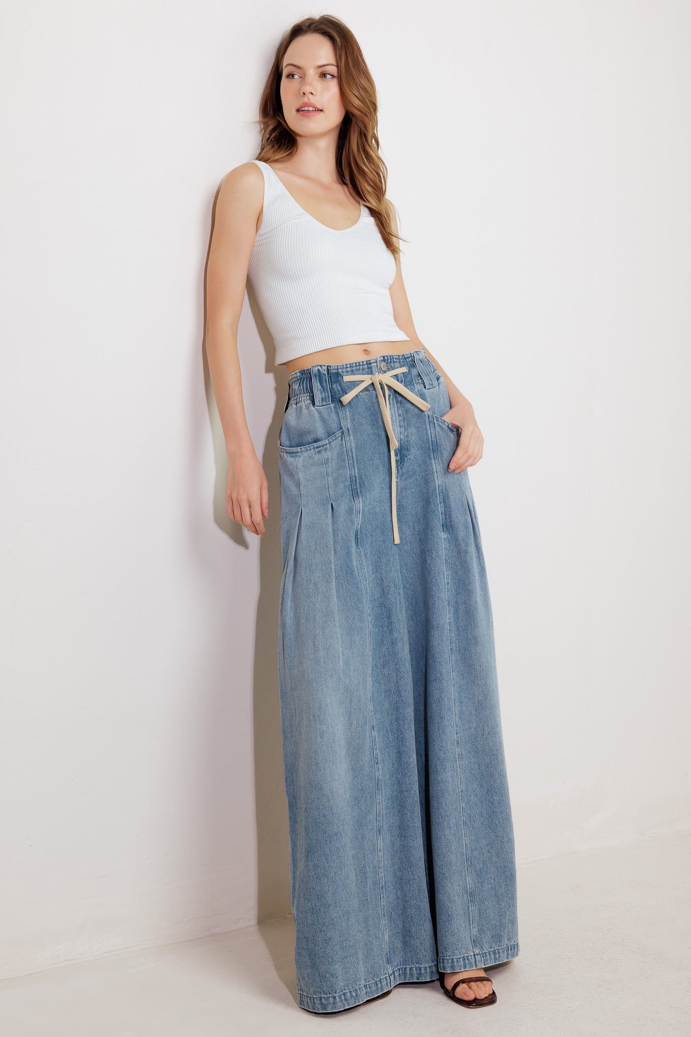 ONLINE EXCLUSIVE - Calm & collected denim pants