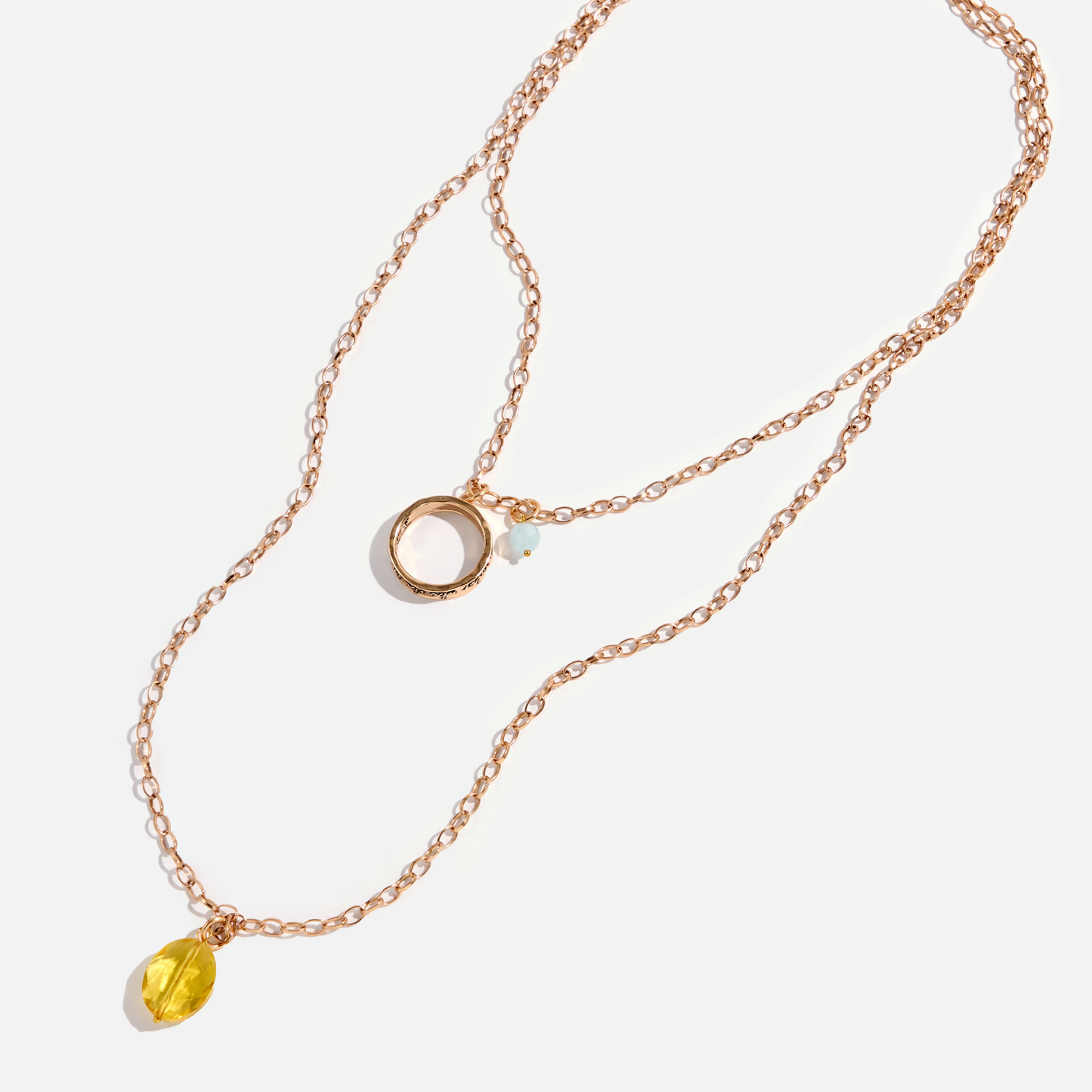 ONLINE EXCLUSIVE - Empowerment ring necklace