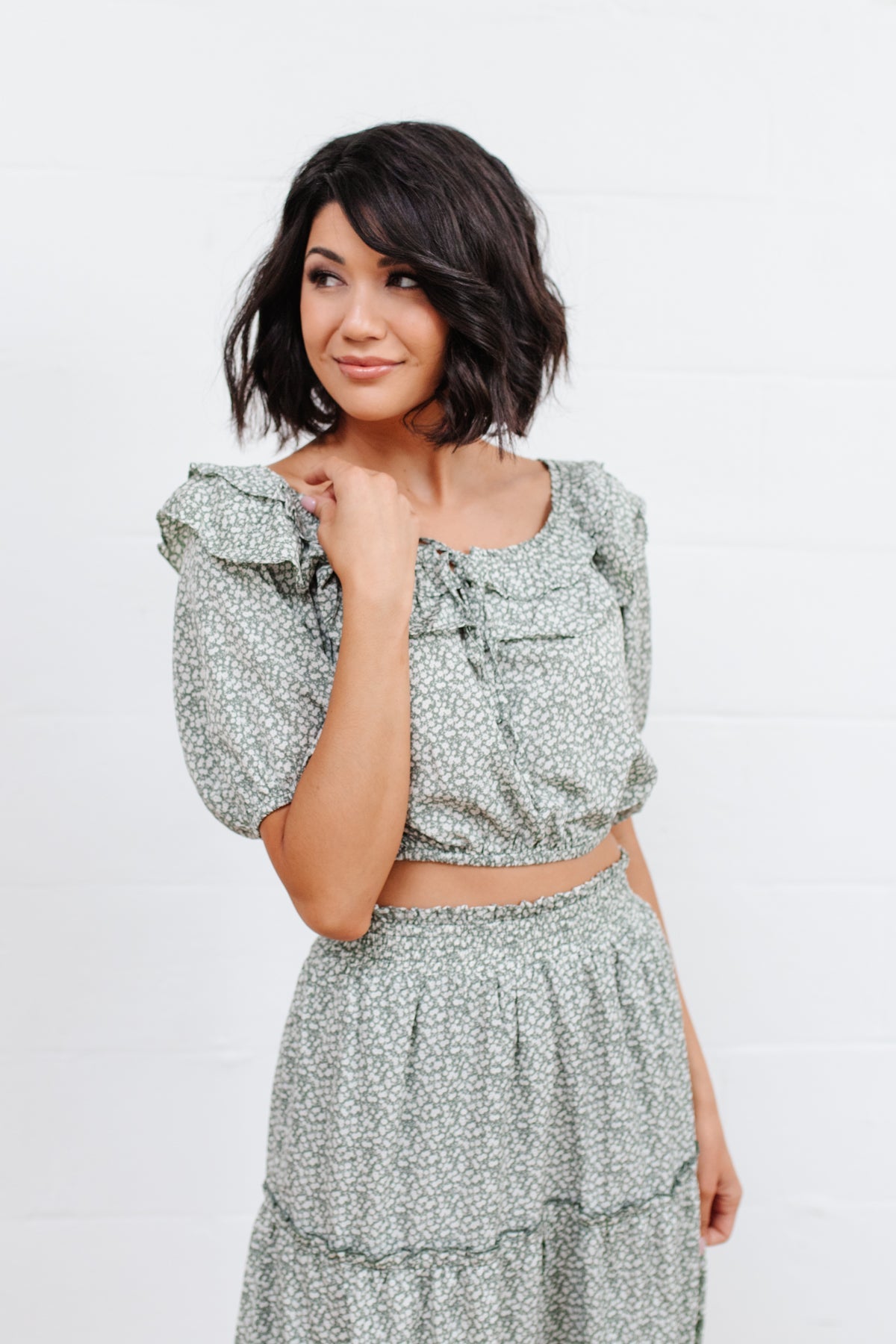 ONLINE EXCLUSIVE Golden Hour Top in Sage