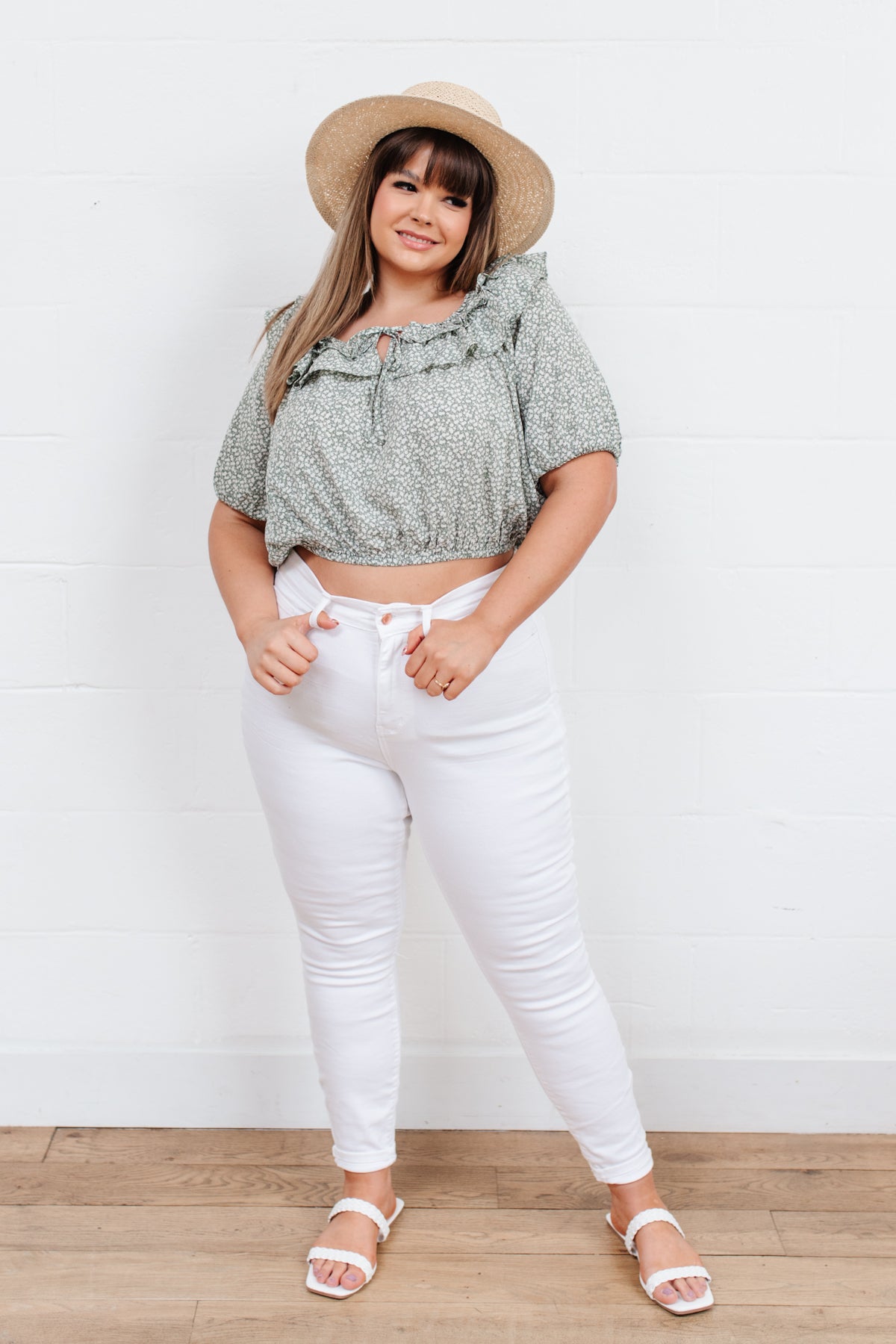 ONLINE EXCLUSIVE Golden Hour Top in Sage