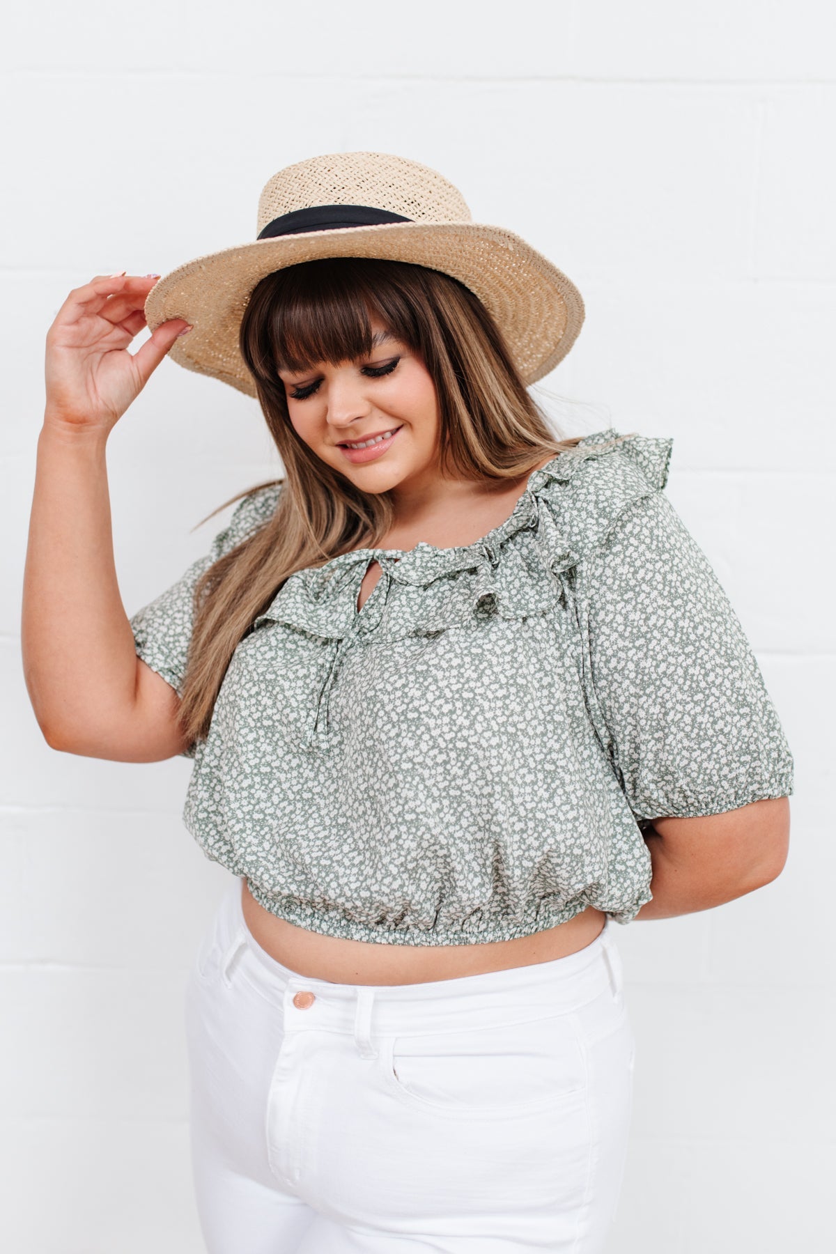 ONLINE EXCLUSIVE Golden Hour Top in Sage