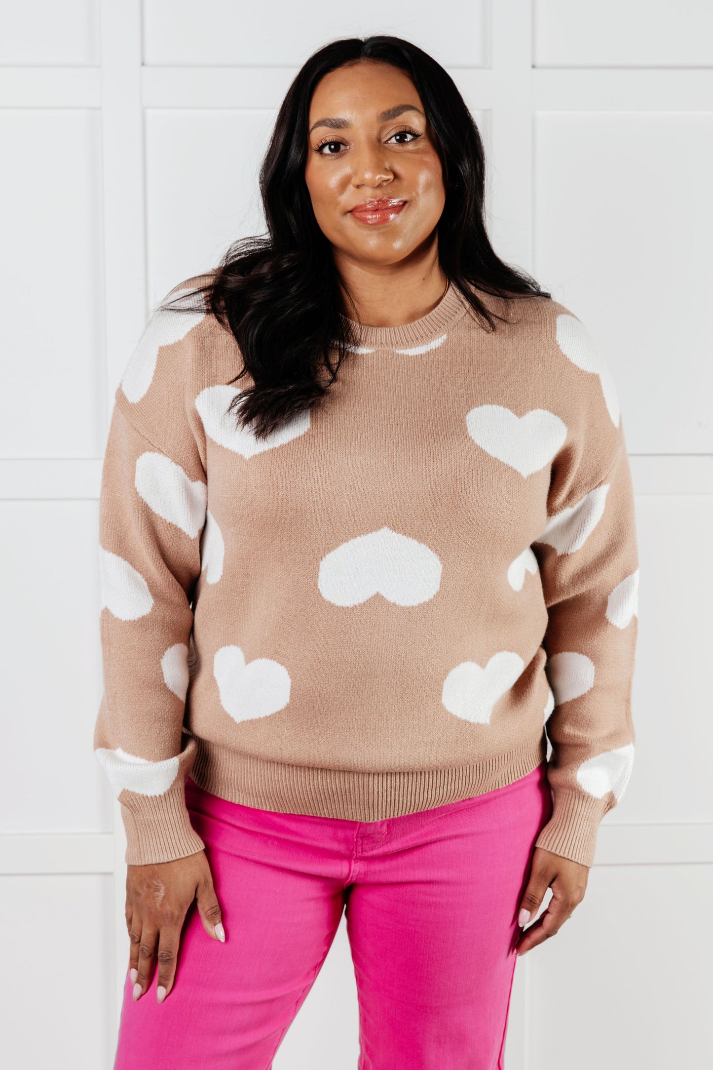 ONLINE EXCLUSIVE Heart to Heart Crewneck Sweater