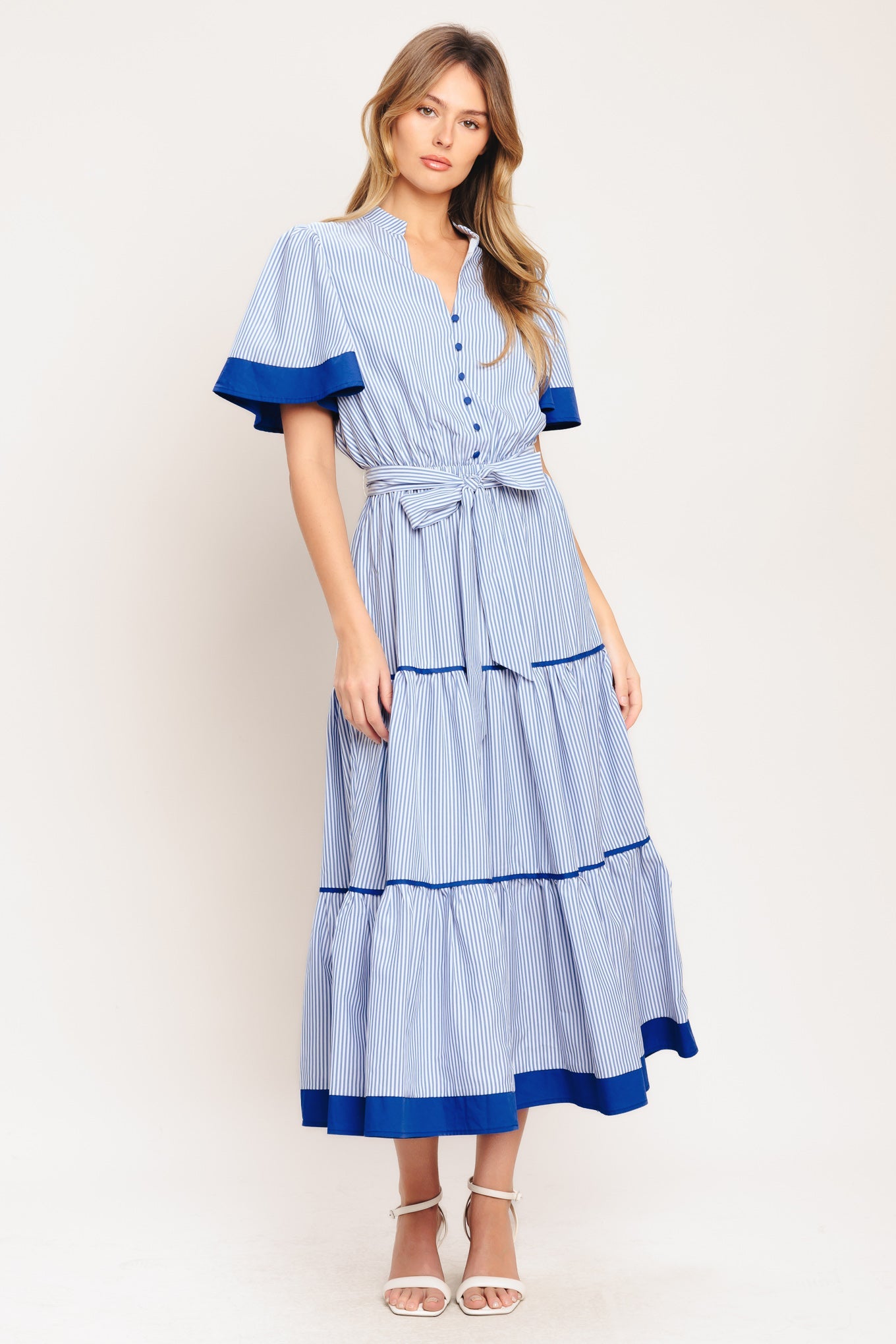 ONLINE EXCLUSIVE - Paris morning midi dress