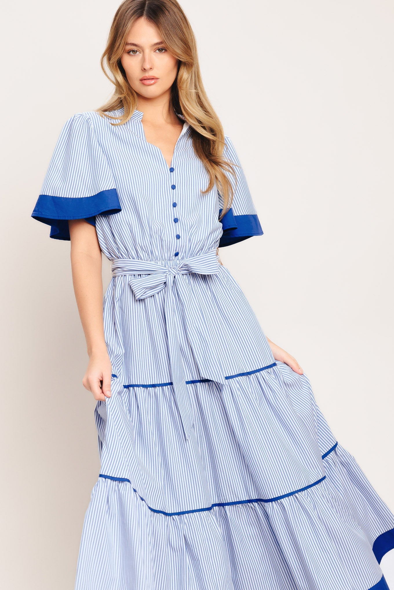 ONLINE EXCLUSIVE - Paris morning midi dress