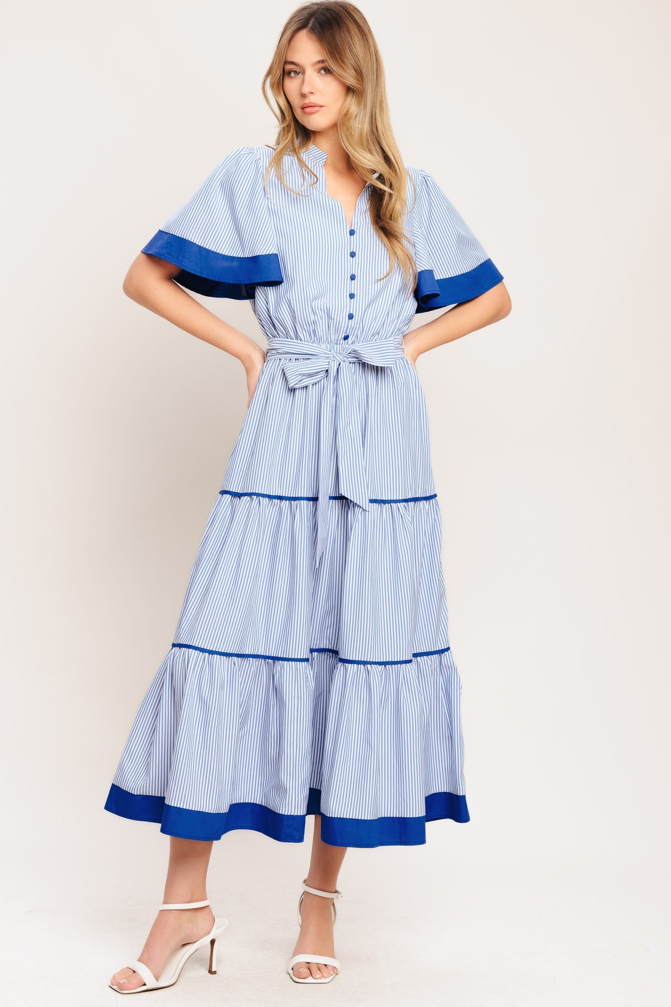 ONLINE EXCLUSIVE - Paris morning midi dress