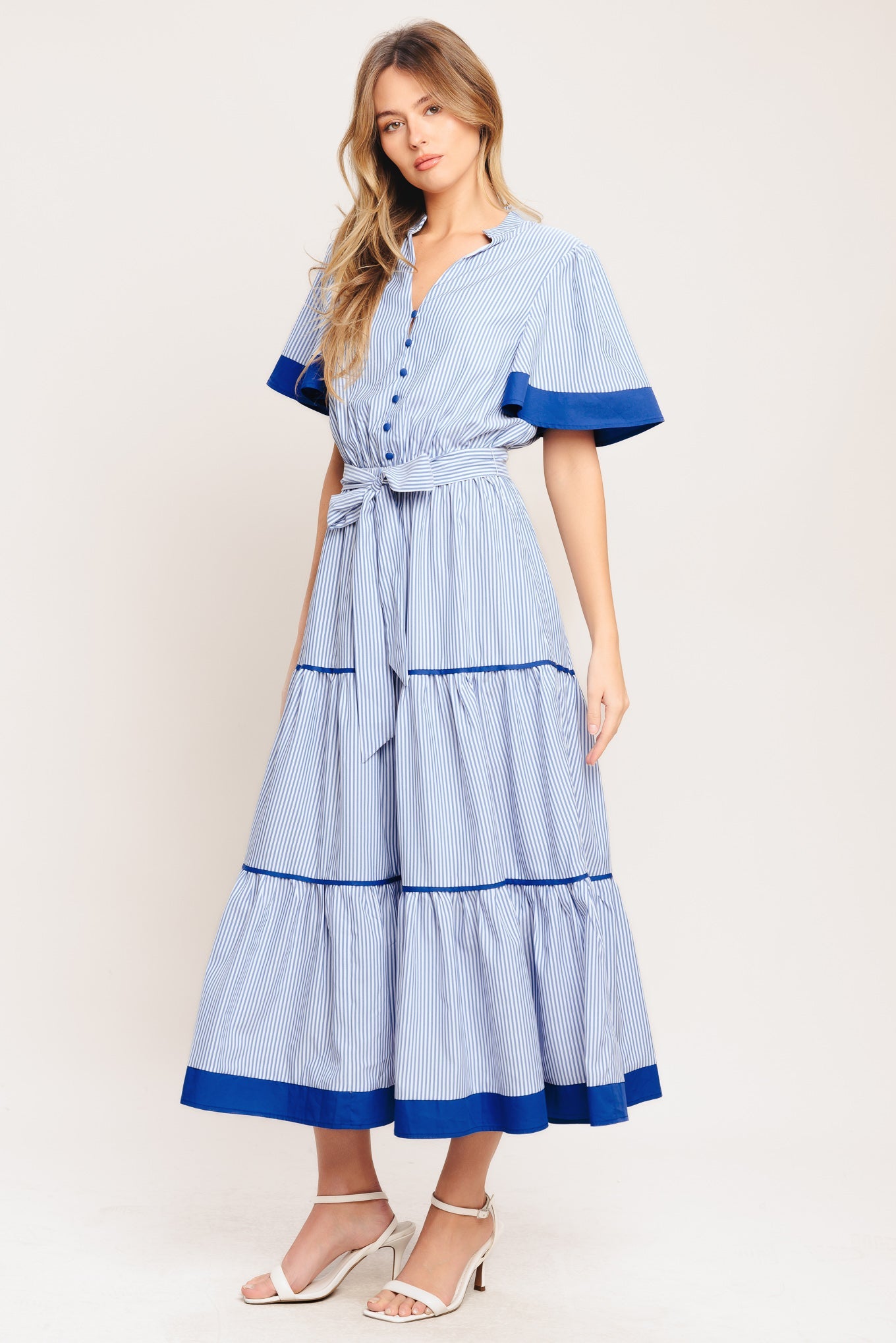 ONLINE EXCLUSIVE - Paris morning midi dress