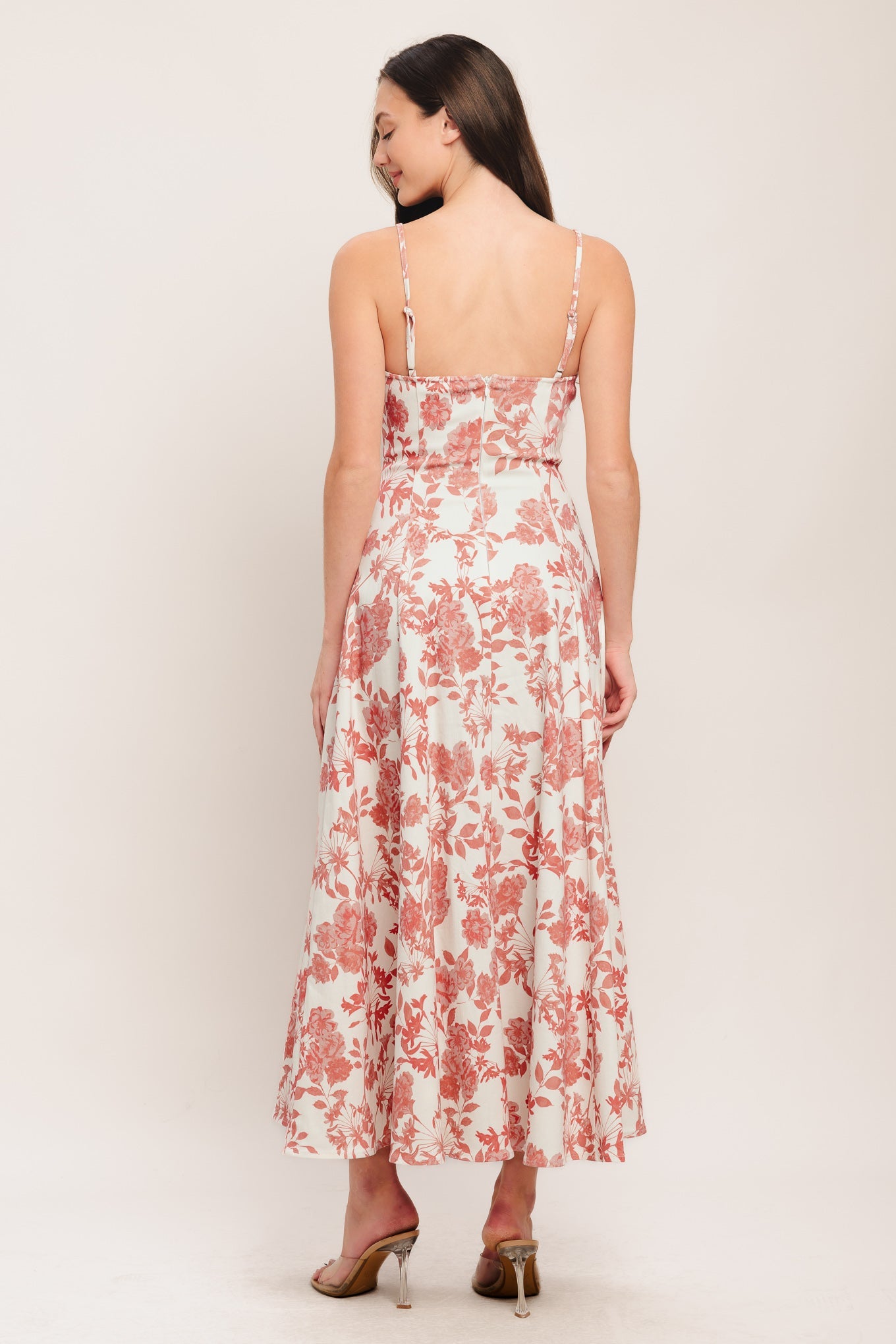 ONLINE EXCLUSIVE - Floral haze midi dress