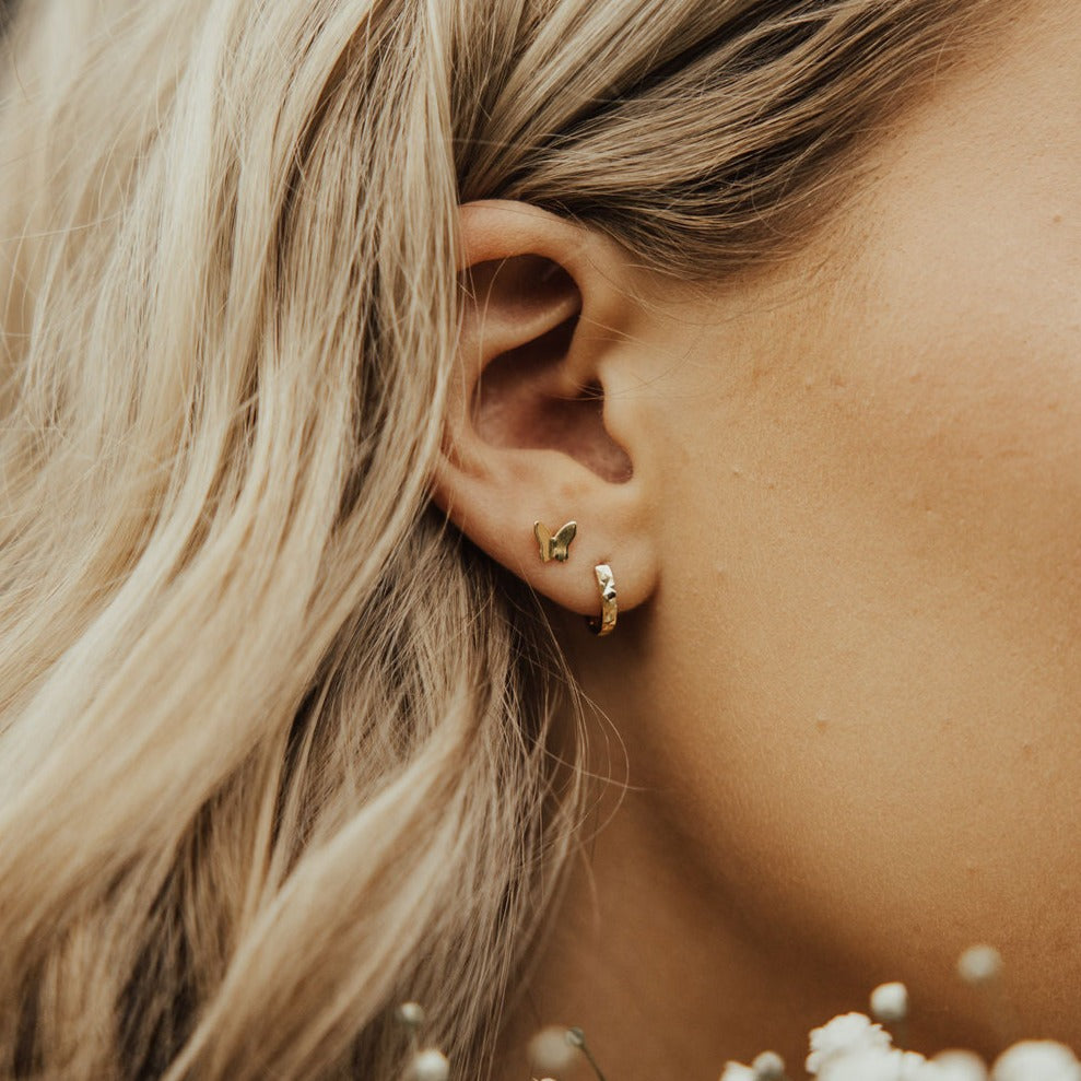 ONLINE EXCLUSIVE - Butterfly mini studs