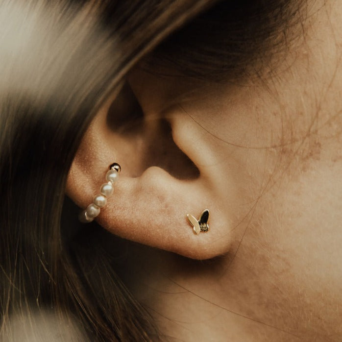 ONLINE EXCLUSIVE - Butterfly mini studs