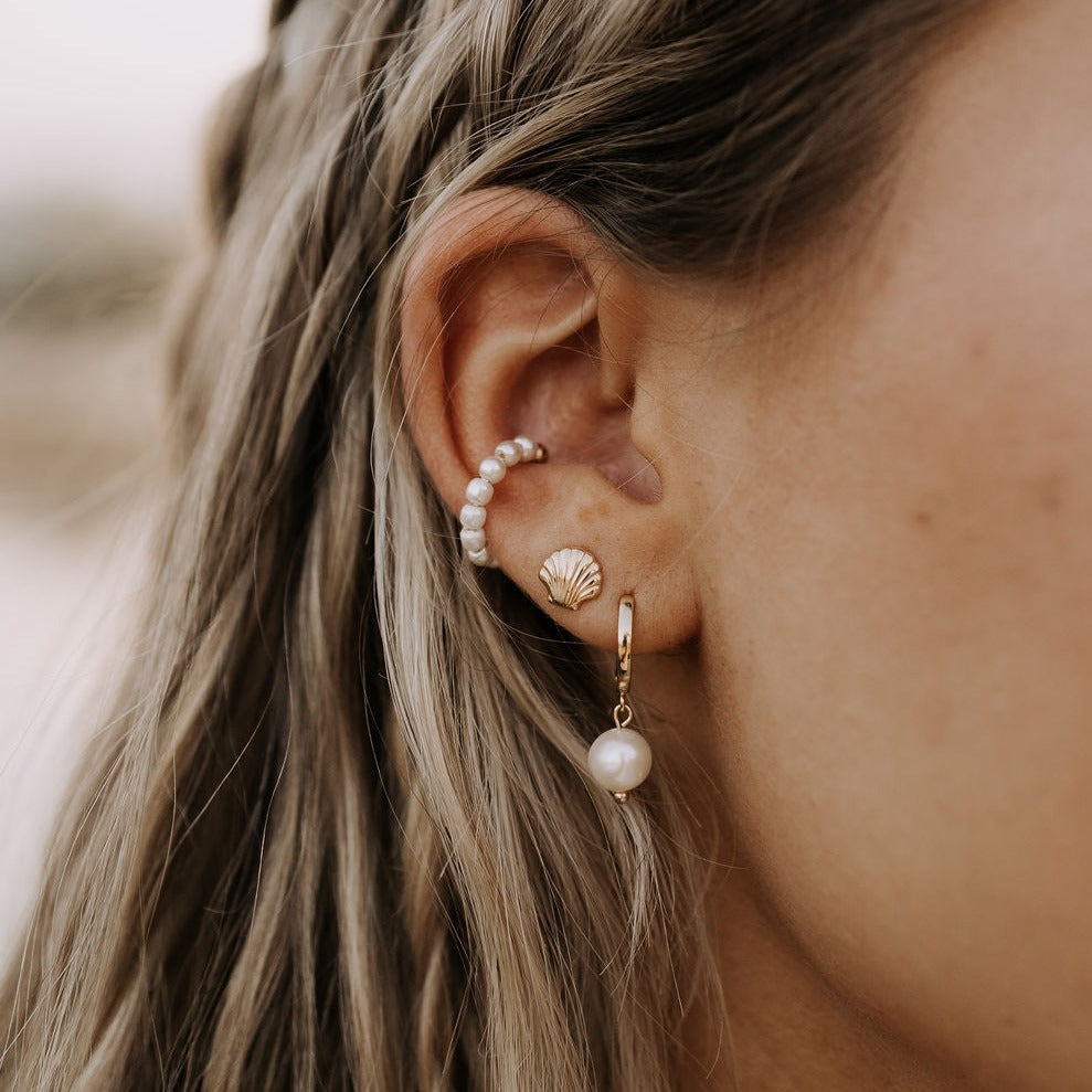 ONLINE EXCLUSIVE - Sea shell studs