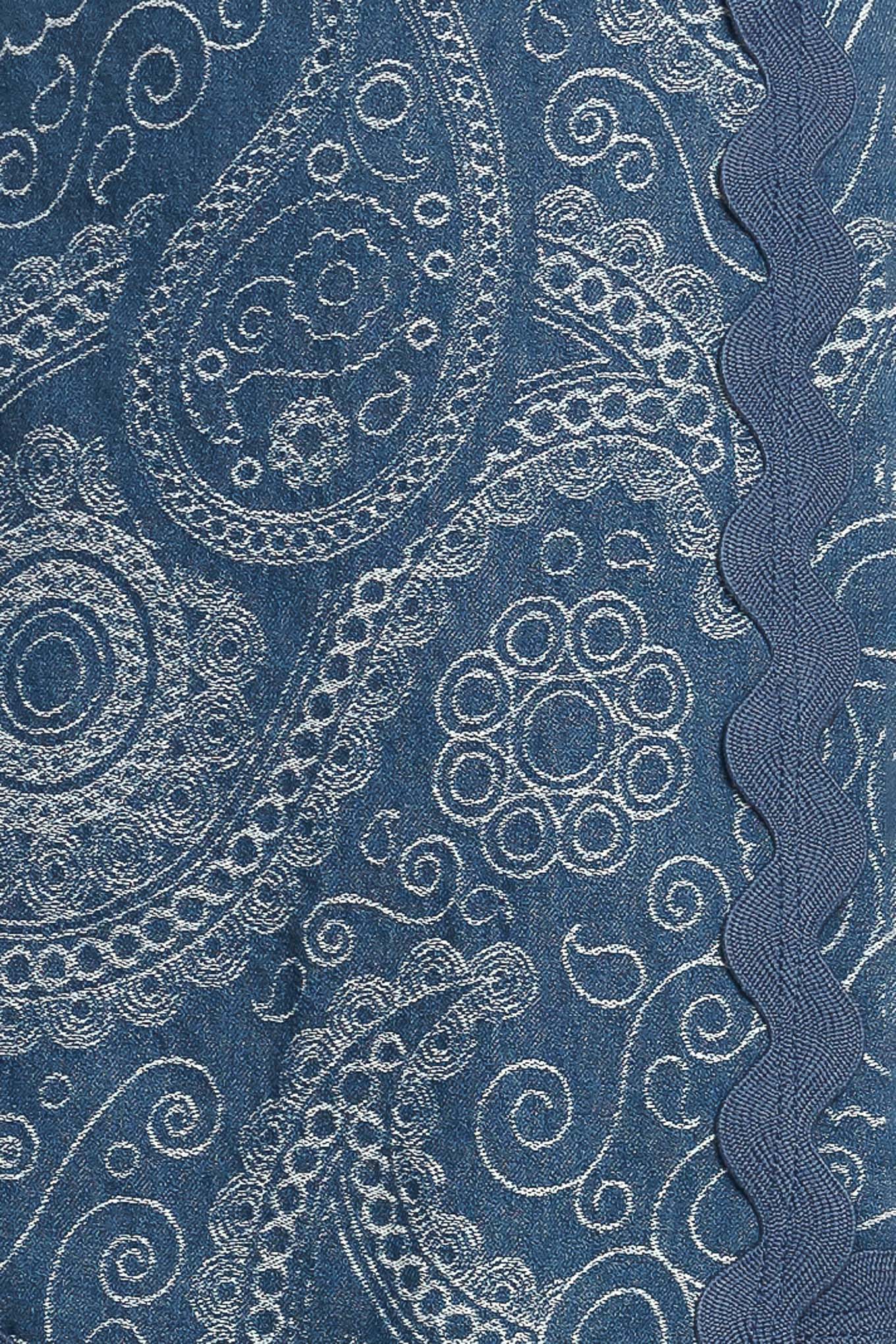 ONLINE EXCLUSIVES - Boho scallop denim skort