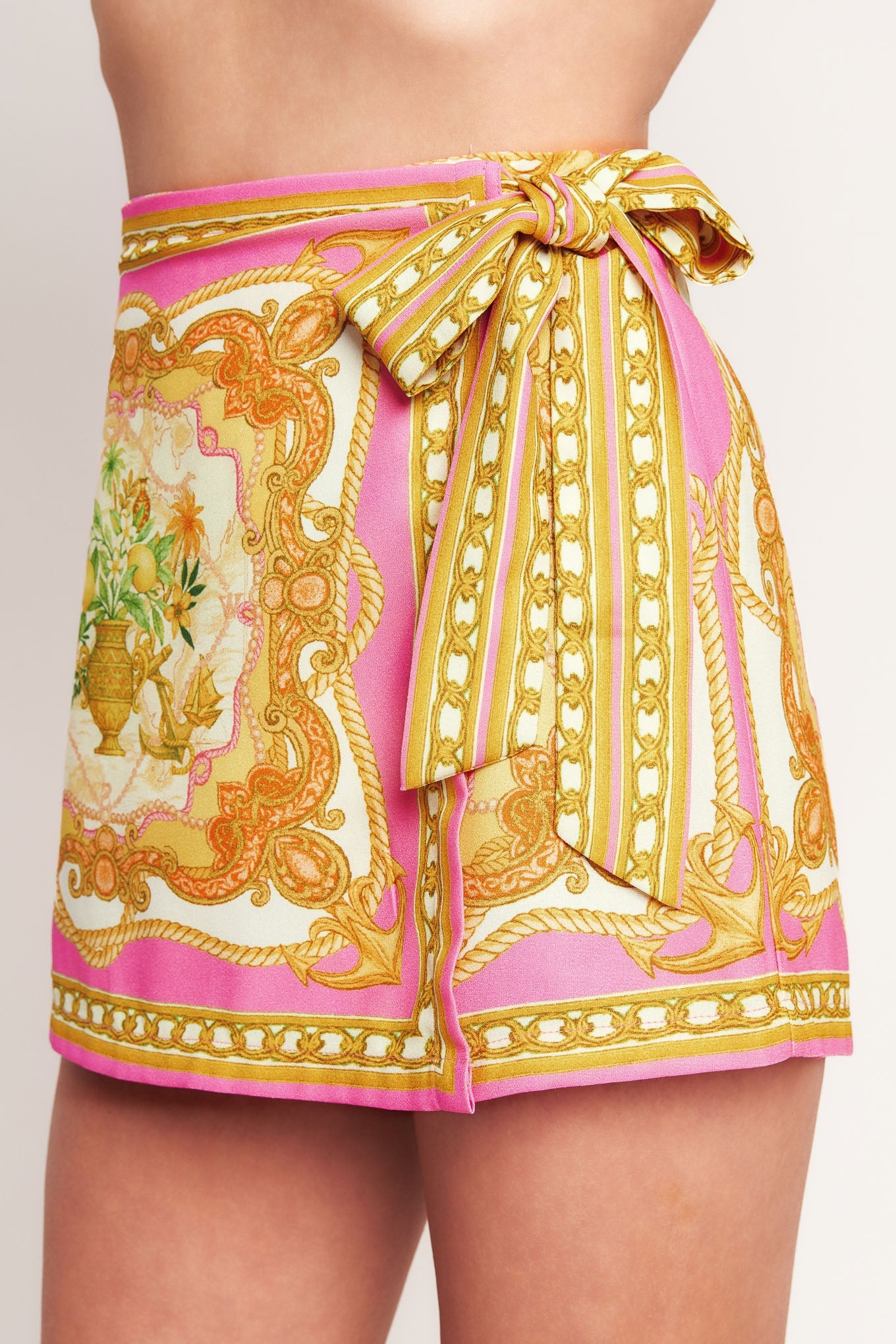 ONLINE EXCLUSIVE - Vintage heiress woven skort